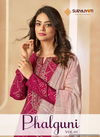 Phalguni Vol 1 By Suryajyoti Chanderi Foil Printed Dress Material Wholesale Shop In Surat